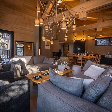Chalet Du Bois Melay - Piscine - Proche Pistes - 15 Personnes La Plagne Exterior foto