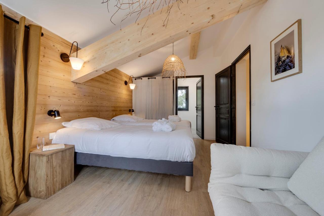 Chalet Du Bois Melay - Piscine - Proche Pistes - 15 Personnes La Plagne Exterior foto