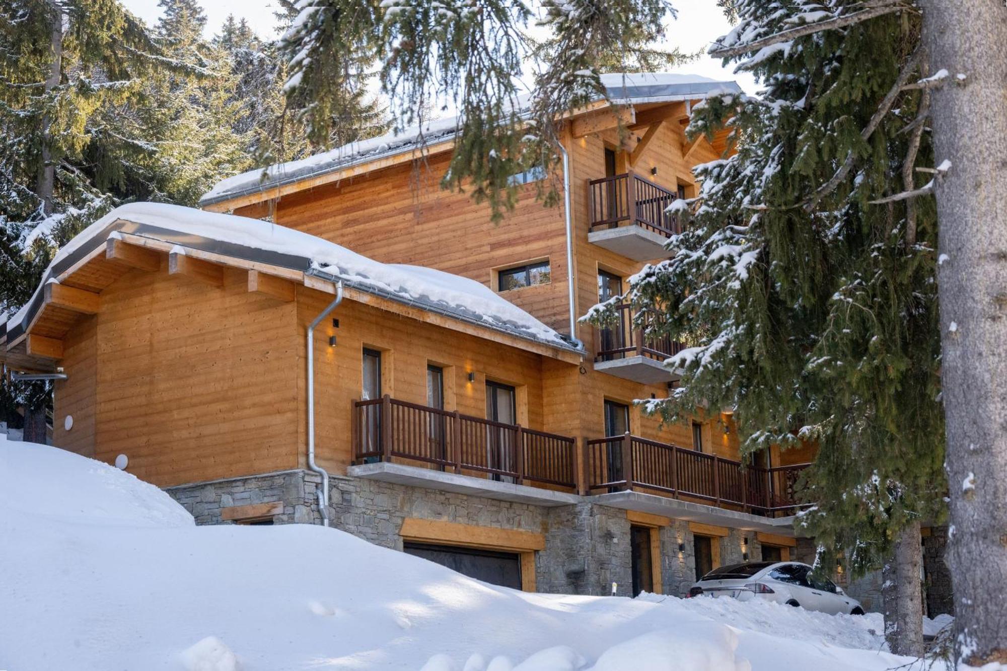 Chalet Du Bois Melay - Piscine - Proche Pistes - 15 Personnes La Plagne Exterior foto